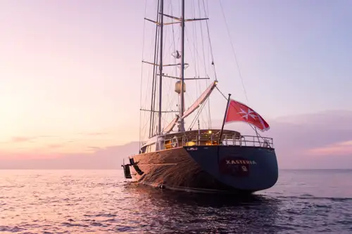 At anchor