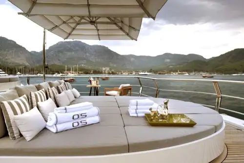 Sun deck sun pads